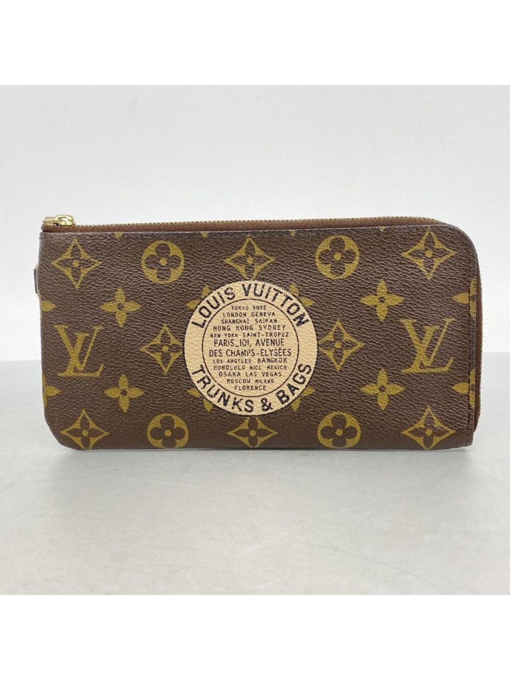 Louis Vuitton Wallet Monogram T&b Portefeuille Complice Brown